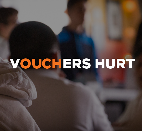 Vouchers Hurt