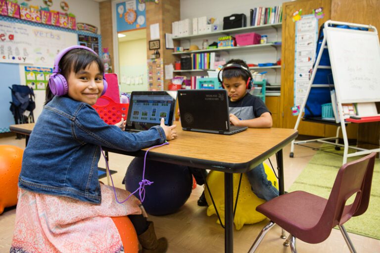 Blended in Action Raise Your Hand Texas