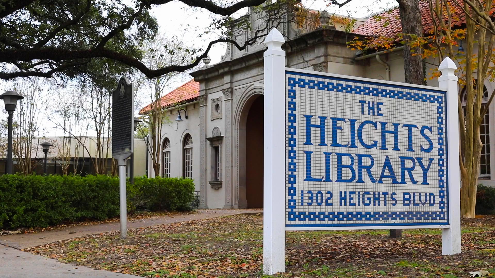 The Heights Library in Houston, Texas