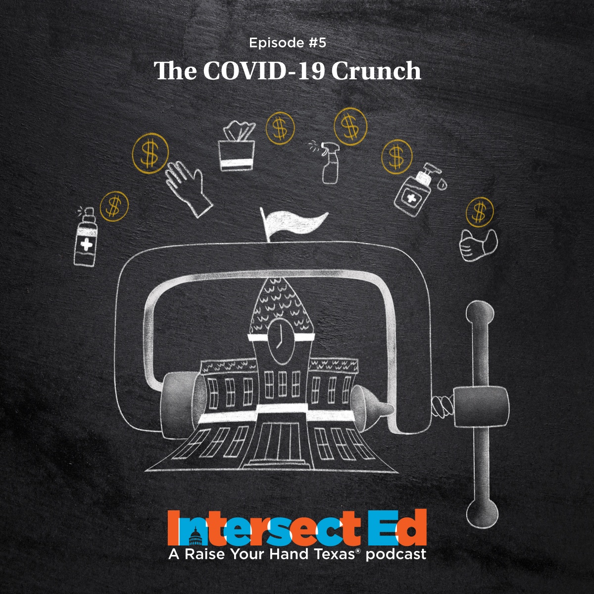 The Covid Crunch Podcast Header