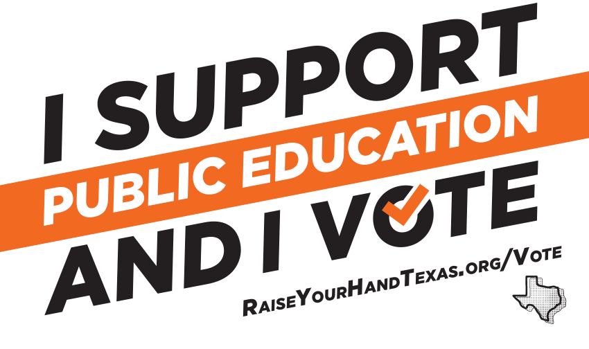 Support Public Education and Vote Header