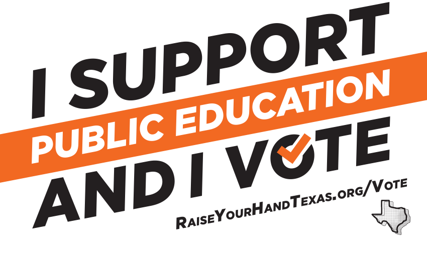 Support Public Education and Vote Header