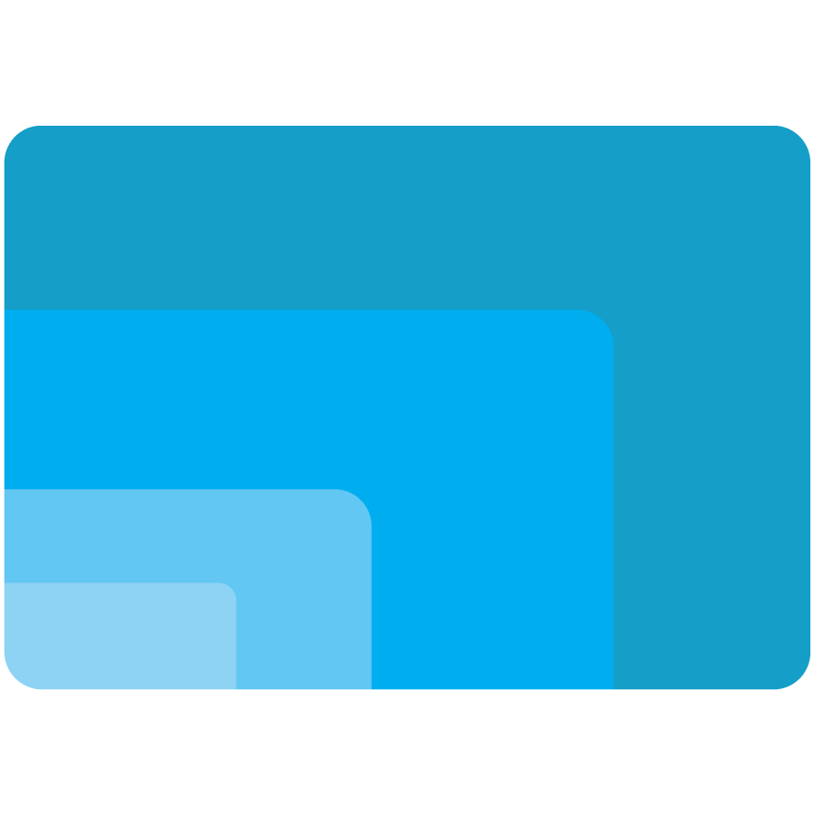 Charters-and-Vouchers Charters and Vouchers icon rectangle with blue spectrum colors