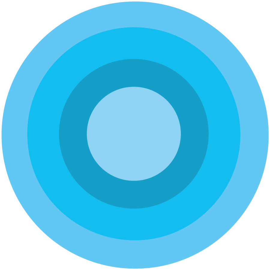 The-Role-of-Testing The Role of Testing icon circle with blue colors