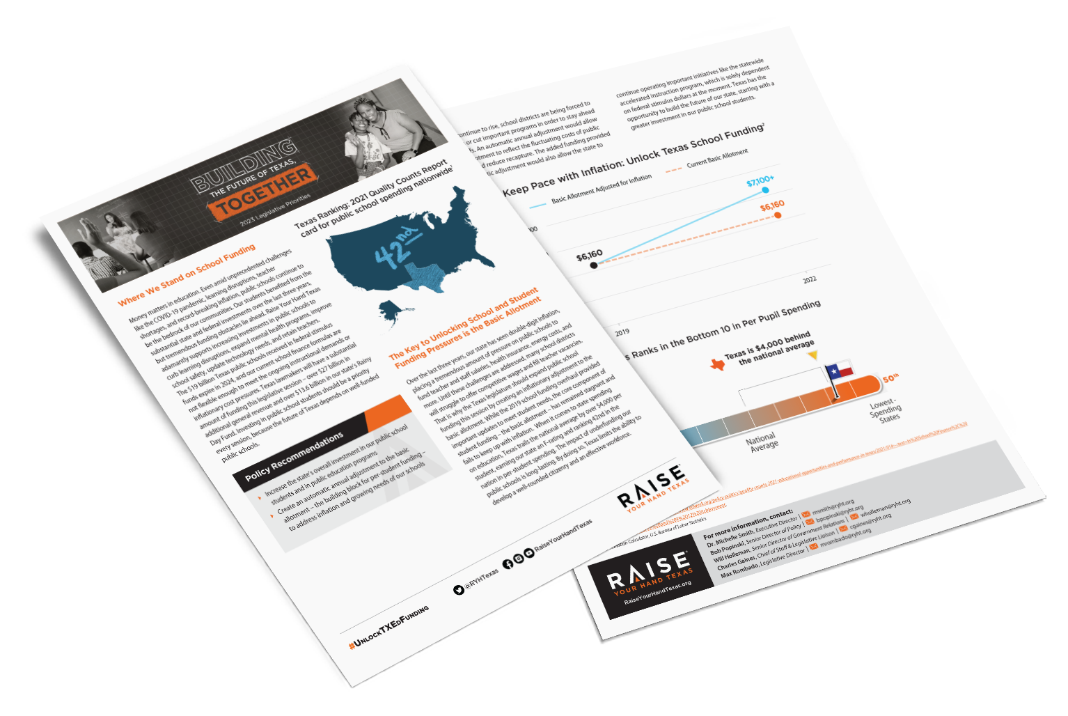 Financiamiento escolar One Pager