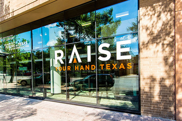 Raise Your Hand Texas Building