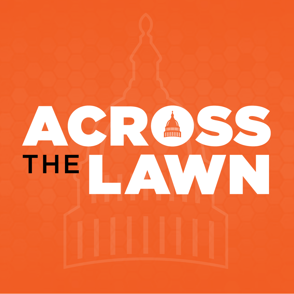 Across the Lawn Newsletter Orange Logo