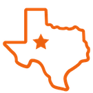 Texas map icon