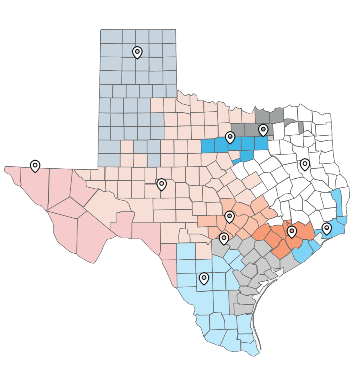 Advocates Districts Map RYHT 2024