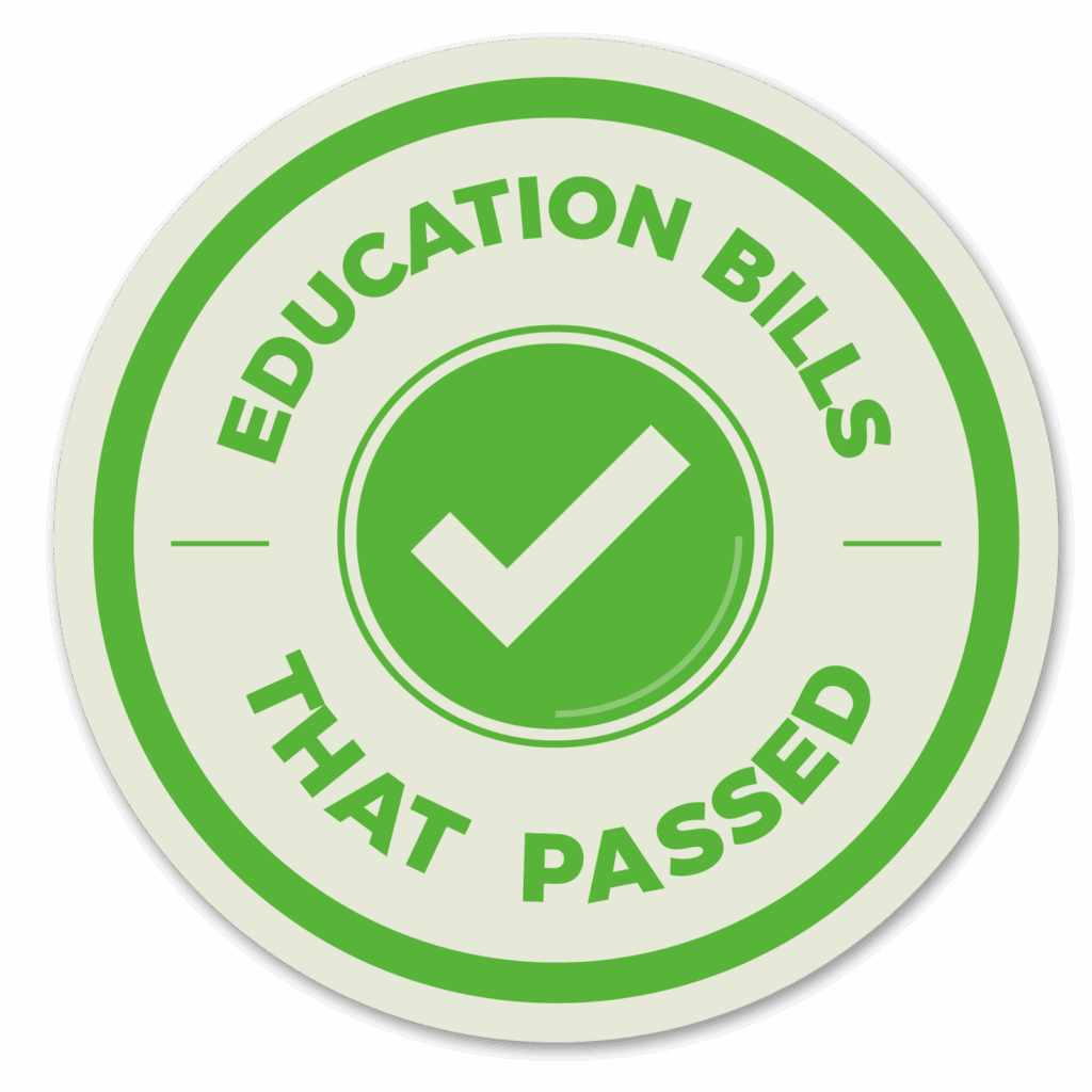 Education Bill Passed Seal