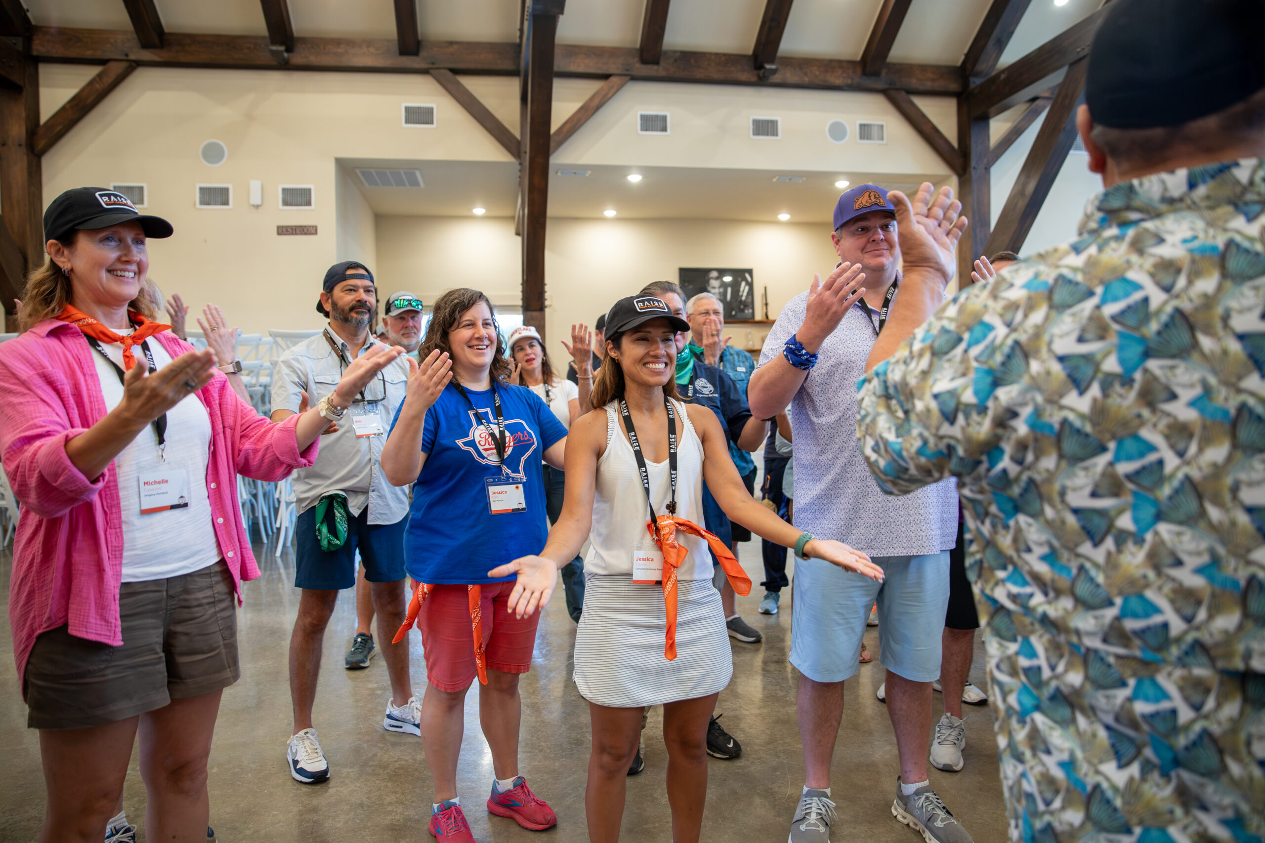 Fellows participate in the 2026 summer retreat in Kerrville, Texas. 